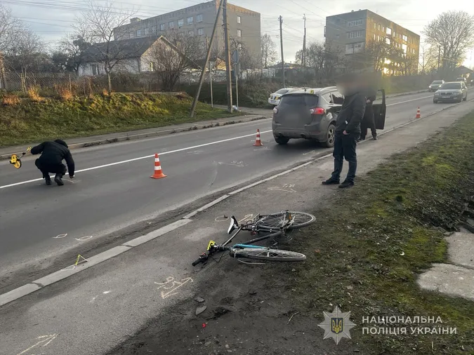 У Горохові молода водійка збила 60-річного велосипедиста (фото)
