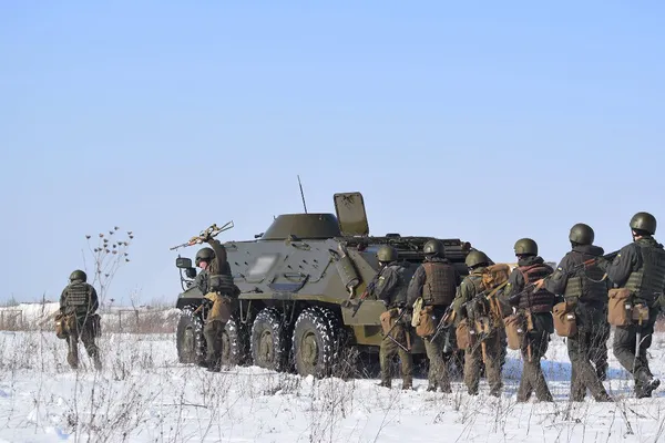 Луцькі нацгвардійці тренувалися в умовах, наближених до бойових (фото)