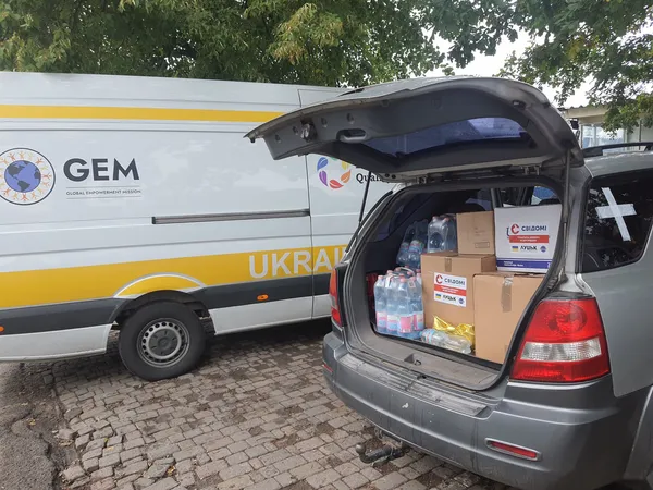 З Луцька до Шевченкового: «СВІДОМІ» привезли допомогу на Харківщину (фото, відео)