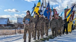 На Волині попрощалися із воїном Сергієм Заболотським, який загинув у страшній аварії (фото)