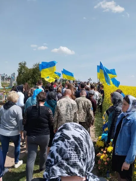 Воїну назавжди 55: на Волині прощалися з батьком п'ятьох дітей (фото)