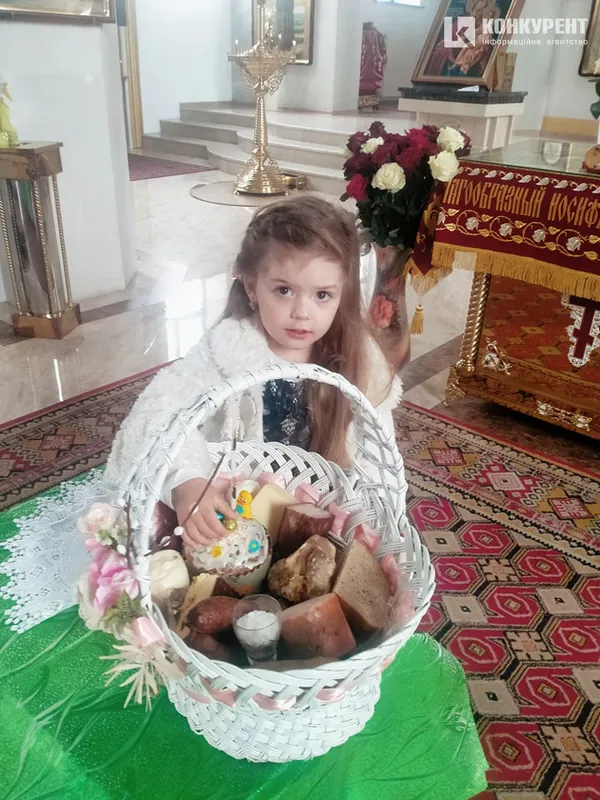 Як лучани освячували великодні кошики (фото)