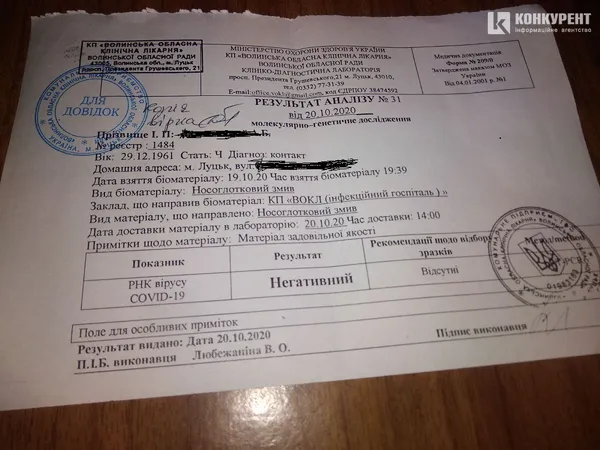 «Зарили, як собаку»: після похорону лучанина родичі отримали його негативний тест на COVID-19