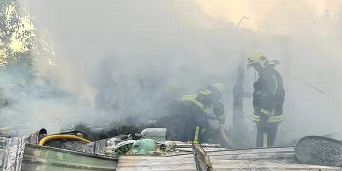 На Волині через падіння уламків дрона горів газопровід, – Міненерго