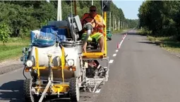 Між Ковелем та Вербою – нова дорожня розмітка (фото)