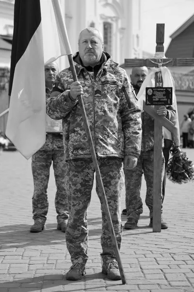 Загинув на Харківщині: у Луцьку попрощалися з 27-річним Сергієм Горяїновим (фото)