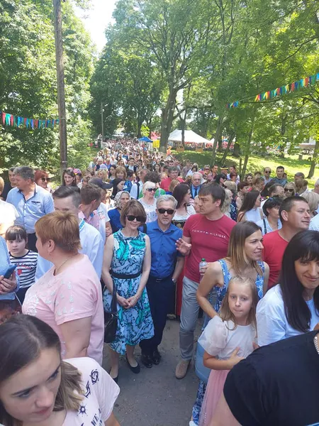 На території Олицького замку вперше за багато років провели фестиваль (фото)