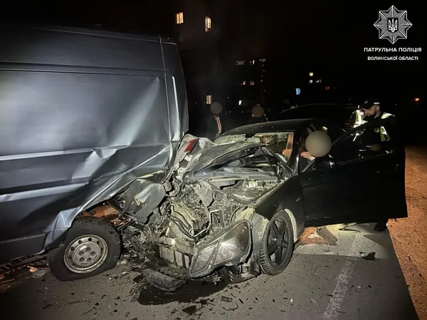 На Волині водій без посвідчення спричинив потрійну ДТП