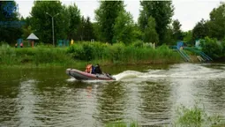 На сучасних катерах: волинські водолази тренувалися рятувати людей (фото)