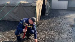 На Волині перевірили готовність до розгортання мобільних пунктів обігріву (фото)