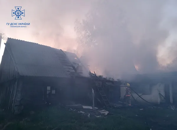 У Ківерцях в пожежі загинула людина (фото, відео)
