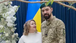 Прикордонник з Волині відіграв весілля у День закоханих (фото)