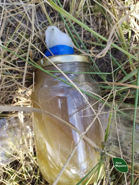 На ліси Сумщини з дронів скидають бляшанки із запальною сумішшю (фото)