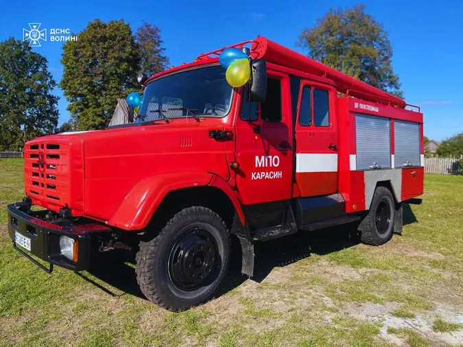 На Волині відкрили новий підрозділ місцевої пожежної охорони (фото)