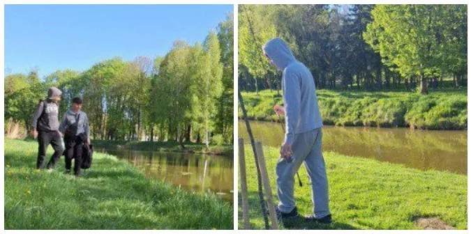У Луцьку муніципали полювали на рибалок у центральному парку