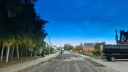 У Липинах на Кривоноса ремонтують дорожнє покриття (фото)