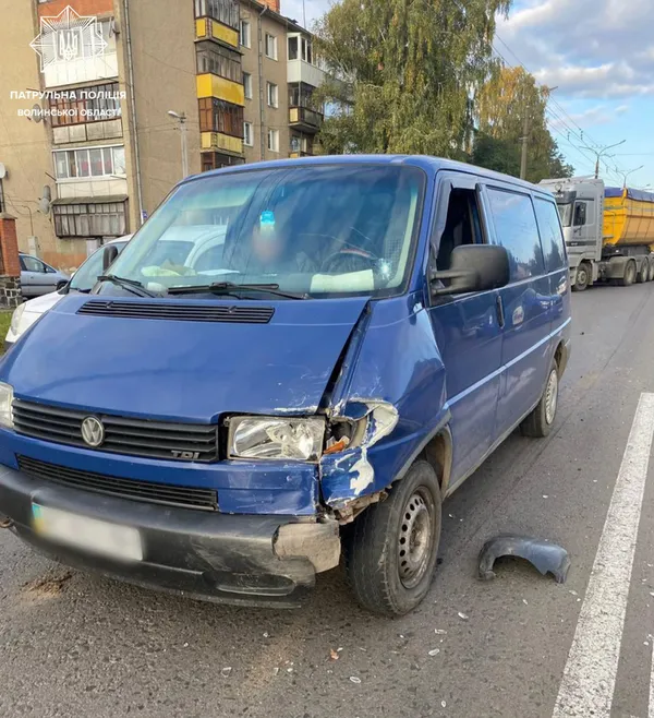 У Луцьку на Дубнівській не розминулись Skoda і Volkswagen (фото)