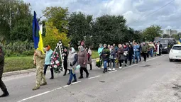 У Нововолинську провели в останню путь загиблого Героя (фото)