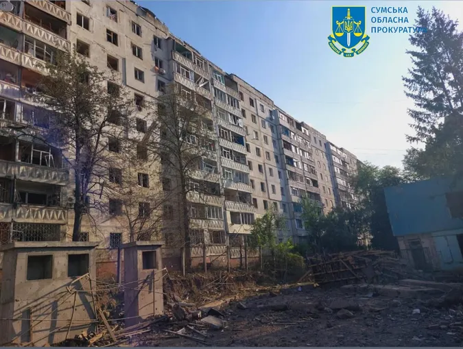 Внаслідок ракетного удару у Сумах – 18 поранених, з них 6 – діти (фото)