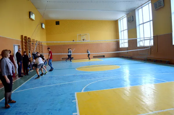 Не так давно в спортзалі зробили капремонт
