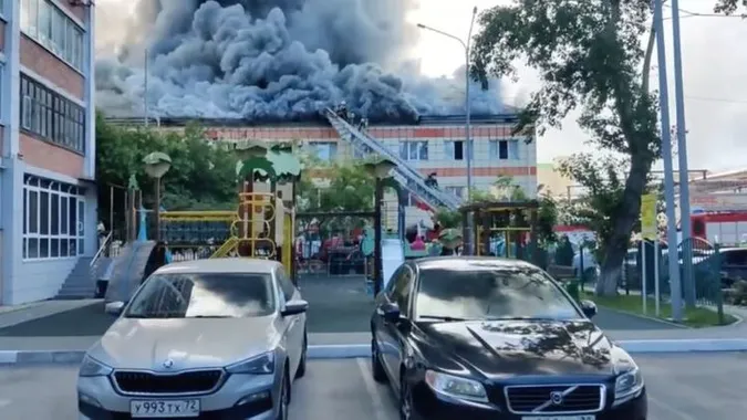 Управління росгвардії і обласна дума: на росії «смачно» палає (відео)
