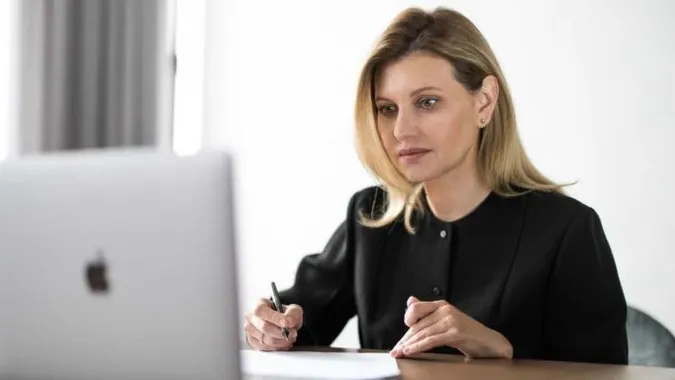 Олена Зеленська поспілкувалася з першими леді Польщі, Литви та Франції (фото)