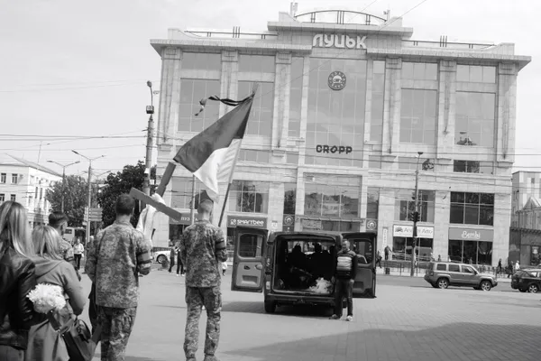 У Луцьку попрощалися із загиблим Героєм Михайлом Пугачем (фото)