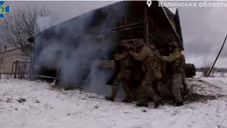 На Волині бійці СБУ затримали «диверсантів» на кордоні з Білоруссю (відео)