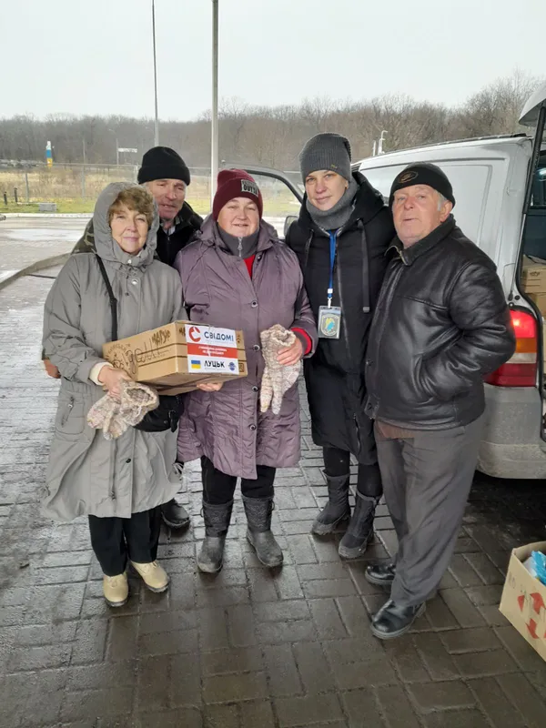 Волонтери привезли допомогу з Луцька до Куп'янська та Ізюма (фото)