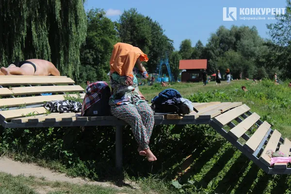 Що коїться на центральному пляжі Луцька (фото)