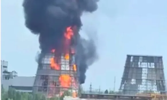 На Білоцерківській ТЕЦ сталася масштабна пожежа, є загиблі (фото)