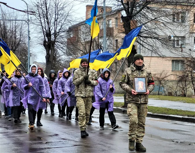 На Волині провели в останню дорогу 23-річного захисника з Луганщини (фото)