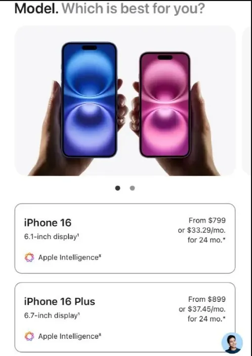 Різниця – понад 40%: чому ціни на iPhone 16 в Україні вищі, ніж у США
