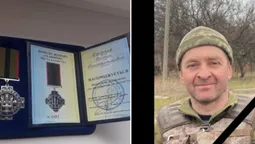 Антона Єфімчука з Луцького району посмертно нагородили відзнакою «За оборону міста Бахмута»