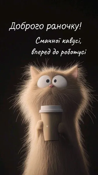 ☕️Добрий ранок: милі картинки та побажання для вас і ваших рідних