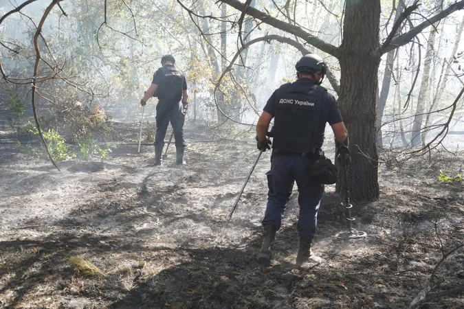 Показали, як волинські сапери працюють на Донеччині (фото)