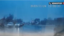 У Луцьку на перехресті зіткнулися два «опелі» (відео)
