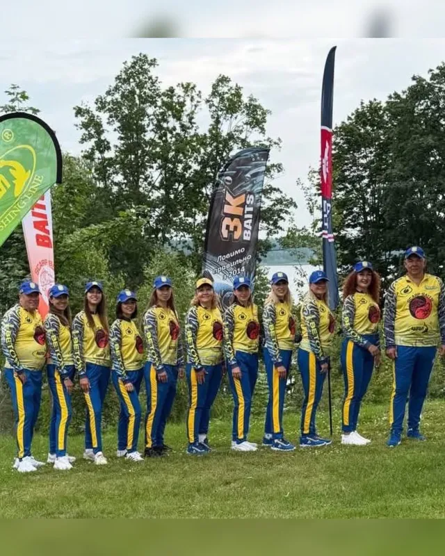 Українки – чемпіонки світу з коропової ловлі (фото)