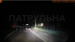 Біля Луцька посеред дороги «відпочивав» п'яний велосипедист (відео)