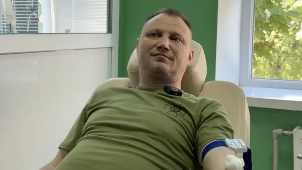 На Волині понад 60 прикордонників долучилися до здачі крові (відео)