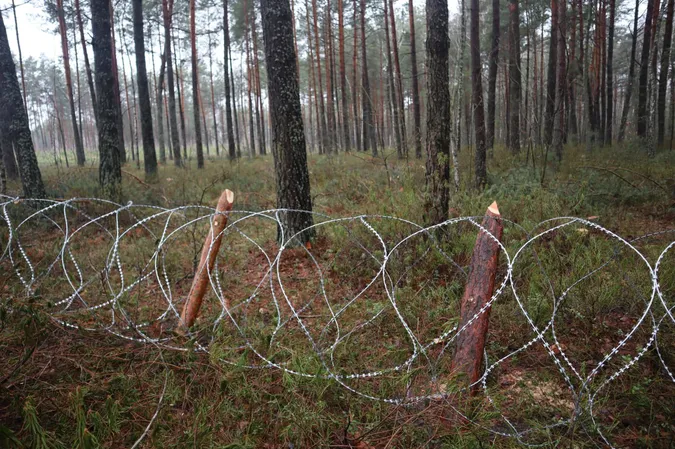 Волинські тероборонівці облаштовують протипіхотні бар’єри (фото)
