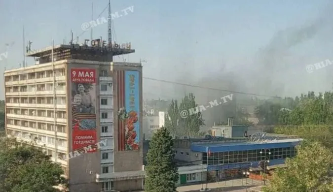 У центрі окупованого Мелітополя прогримів потужний вибух (фото)