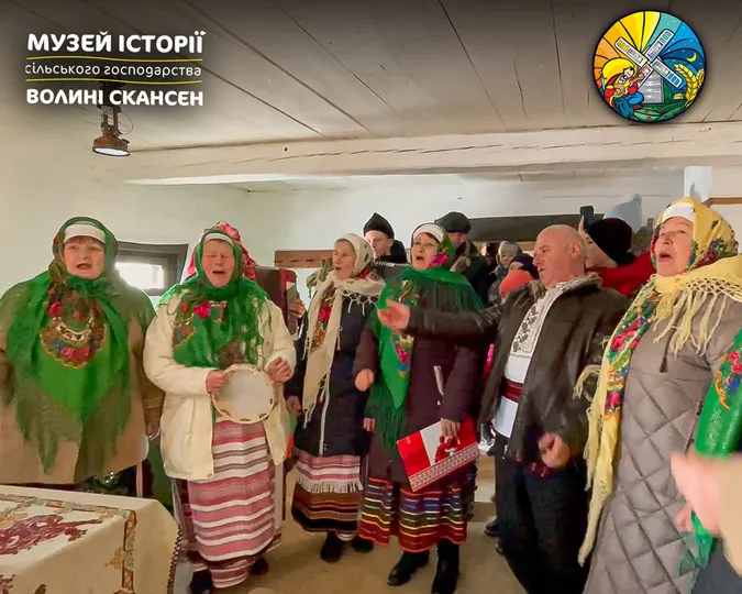 Вперше: в Рокинському музеї-скансені відбулась «Зимова феєрія» (фото)