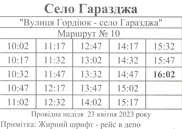 Як у Луцьку курсуватиме транспорт в Провідну неділю