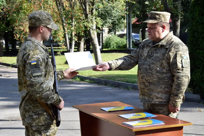 На Волині рекрути-прикордонники склали військову присягу