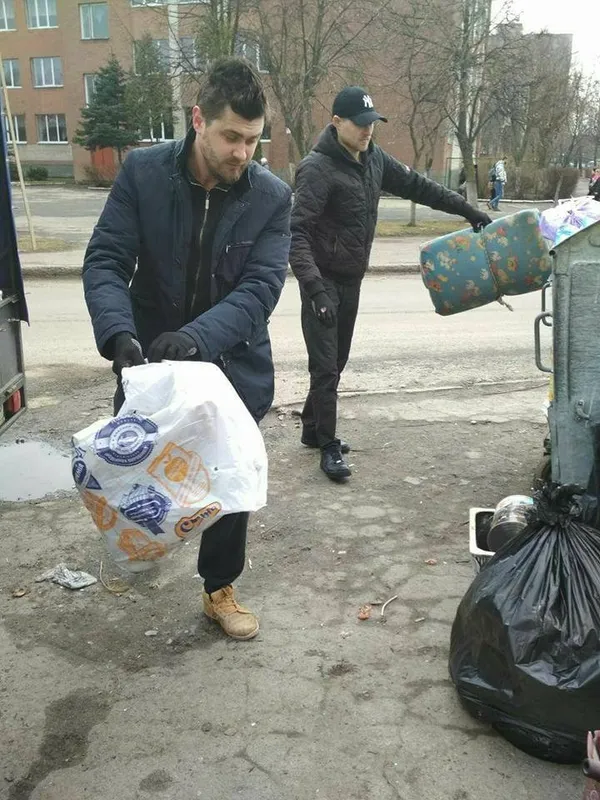 Лучан покарають за підкинуте сміття в чужий смітник (фото)