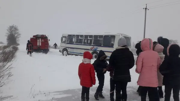 У селі на Волині через негоду діти не можуть добратись до школи