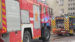 У Володимирі спалахнув щиток у багатоповерхівці (відео)