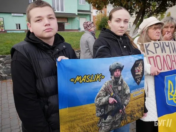 У Володимирі відбулася акція на підтримку полонених і зниклих безвісти захисників (фото)