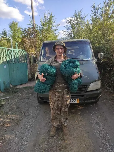 У Луцьку для ЗСУ придбали антидронові сітки (фото)